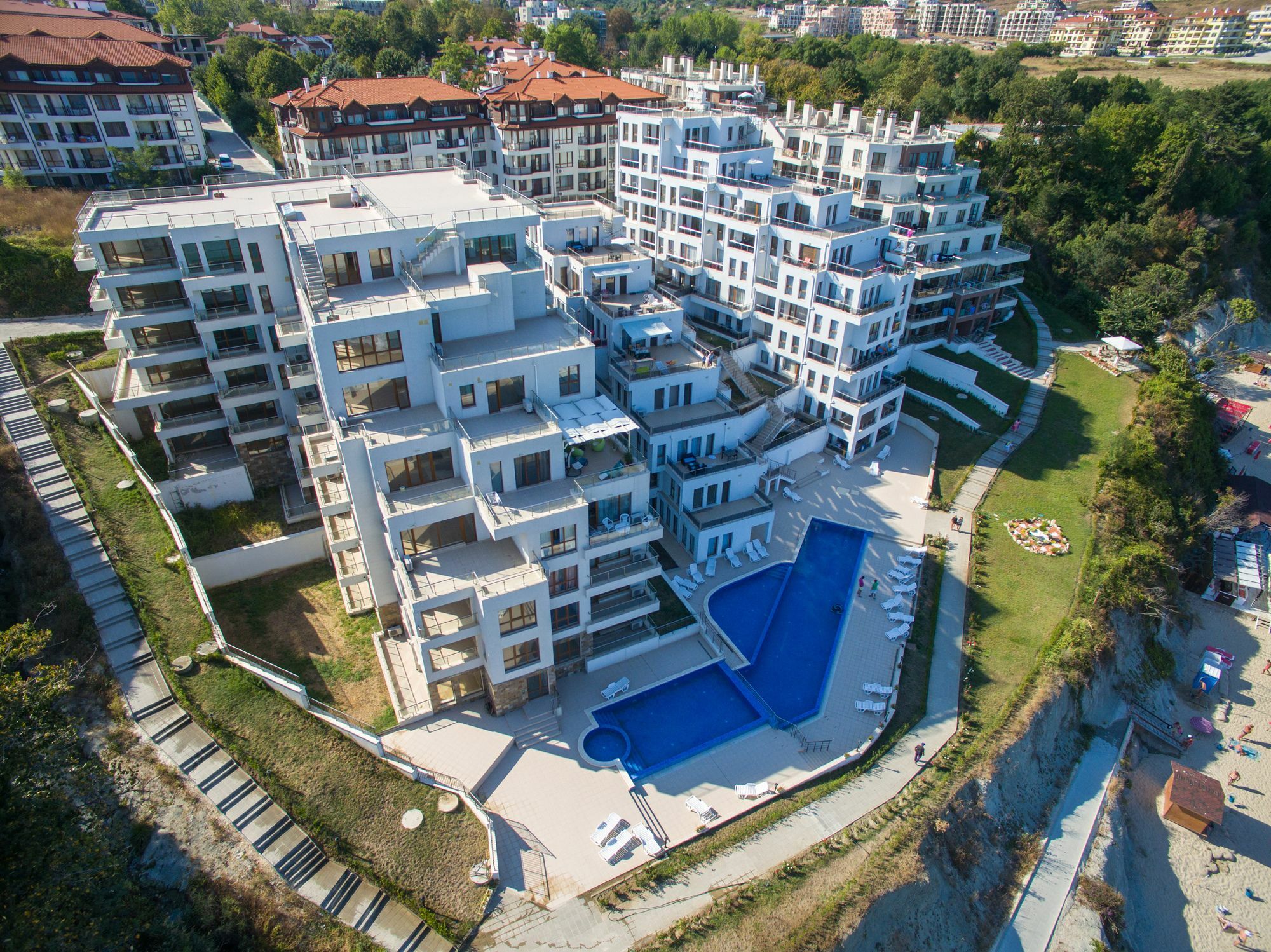 Byala Vista Cliff Apartments Ngoại thất bức ảnh